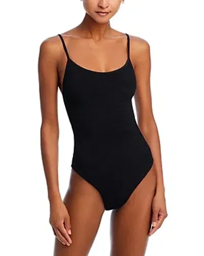 Hunza G One Piece Swimsuit In Black