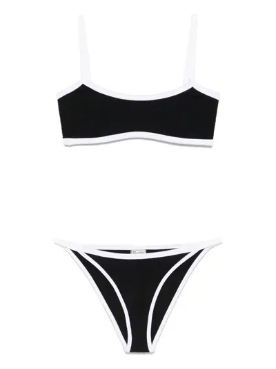 Hunza G Tyler Bikini In Black/white