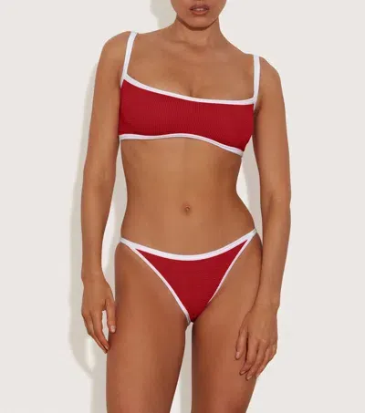 Hunza G Tyler Bikini In Red