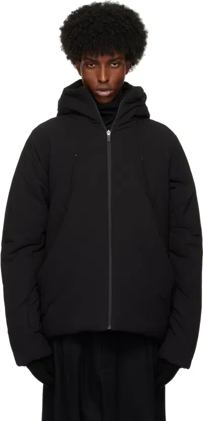 Hyein Seo Hooded Padded Jacket In Black