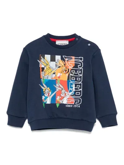 Iceberg Babies' Bugs Bunny Sweatshirt In Blue