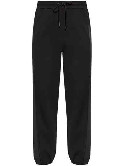 Iceberg Drawstring-waist Track Pants In Black