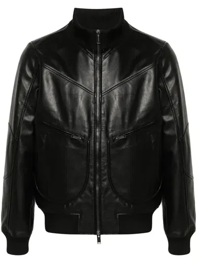 Iceberg Logo-embossed Jacket In Black