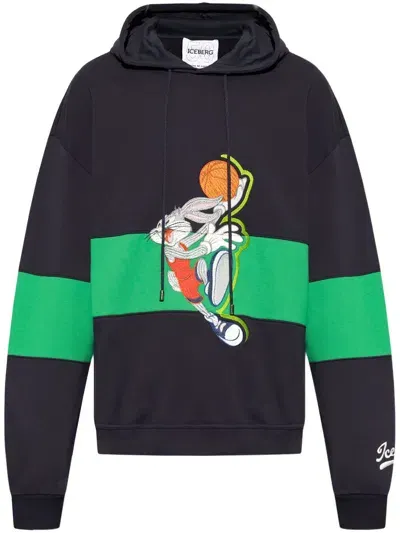 Iceberg X Looney Tunes Hoodie In Multi