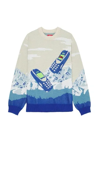 Icecream Cell Service Sweater In Cream