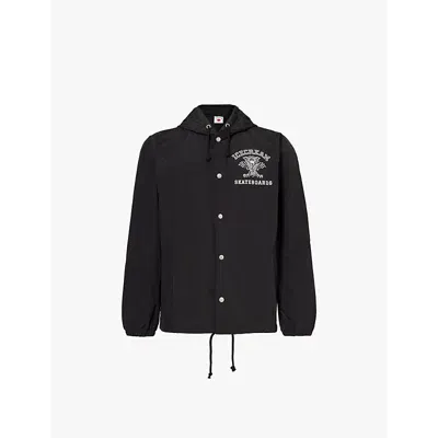 Icecream Mens Black Coach Shell Jacket