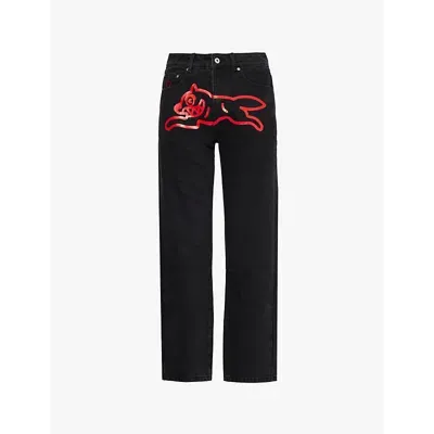 Icecream Black Running Dog Jeans