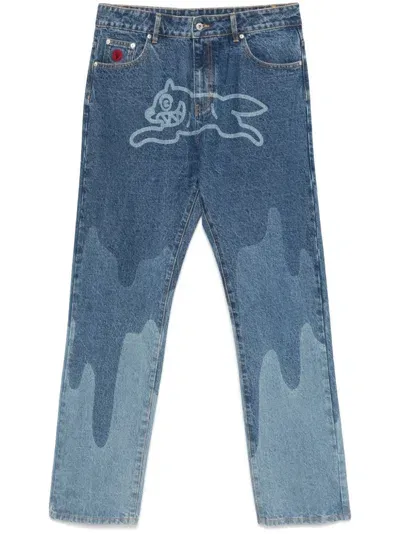 Icecream Running Dog Jeans In Blue