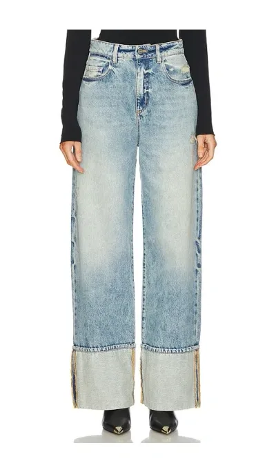 Icon Denim Kiki Wide Leg In Denim Medium