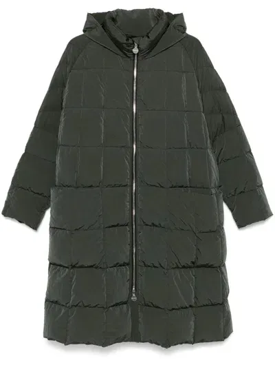 Ienki Ienki Pyramide Coat In Green