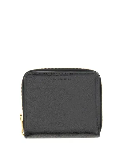 Il Bisonte Leather Wallet In Black