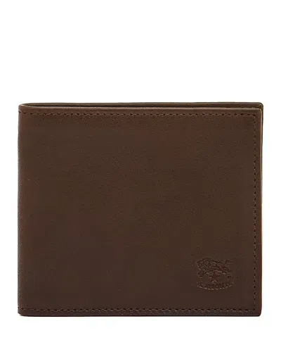 Il Bisonte Feniglia Classic Bi Fold Wallet In Caffe