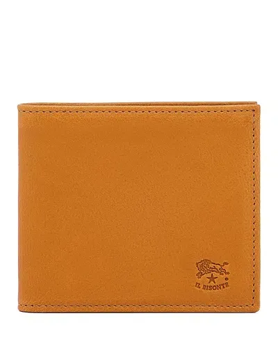 Il Bisonte Feniglia Classic Bi Fold Wallet In Natural