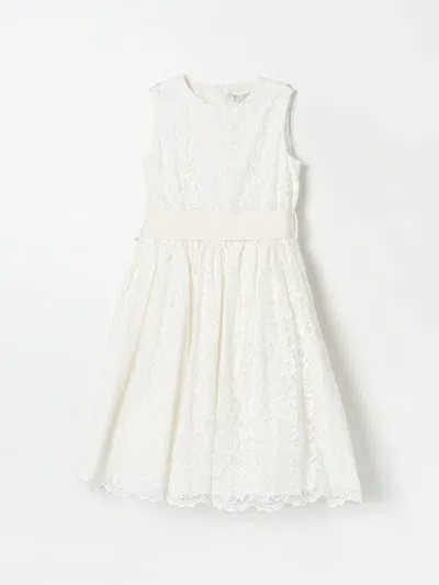 Il Gufo Atelier Dress  Kids Color White