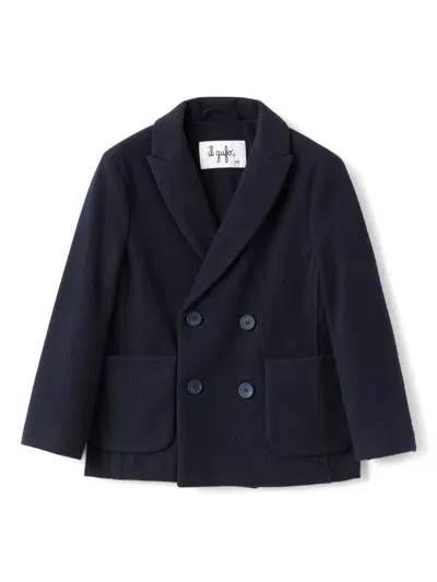 Il Gufo Kids'  Blazer In Blue