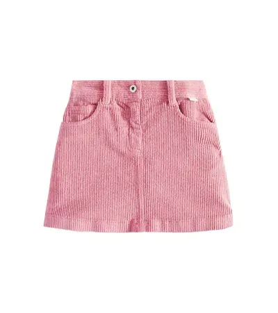 Il Gufo Kids' Cotton-blend Jersey T-shirt In Pink