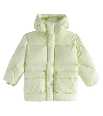 Il Gufo Kids' Down Coat In Green