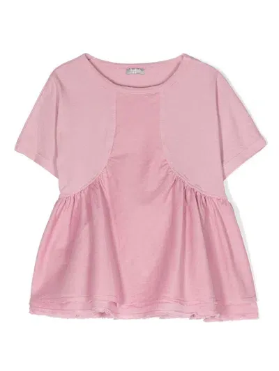 Il Gufo Kids Maglietta Per Bambini In Pink