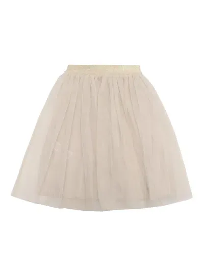 Il Gufo Kids' Skirt In Brown