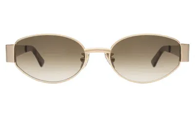 Illesteva Bellagio Sunglasses In Gold