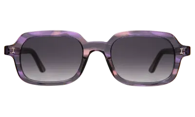 Illesteva Berlin Sunglasses In Purple