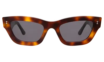 Illesteva Donna Sunglasses In Brown