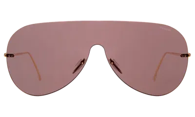 Illesteva Douglas Mask Sunglasses In Pink