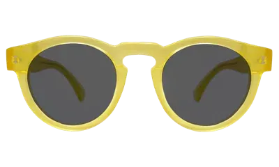 Illesteva Leonard (classic Flex Hinge) Sunglasses In Yellow