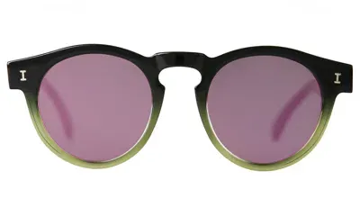 Illesteva Leonard Eco Sunglasses In Black