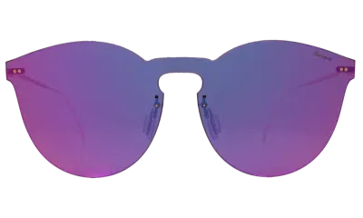 Illesteva Leonard Ii Mask Sunglasses In Purple