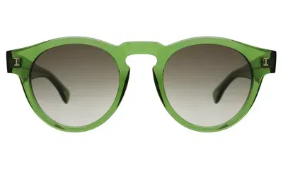 Illesteva Leonard Sunglasses In Green