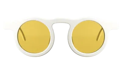 Illesteva Marlene Sunglasses In White