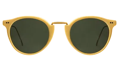 Illesteva Portofino Sunglasses In Marigold / Olive