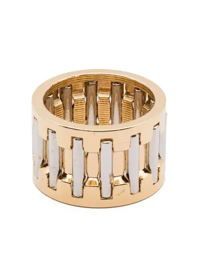 In Gold We Trust Paris Cylinder Ring In Gold