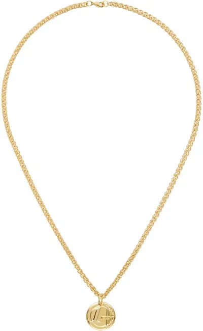 In Gold We Trust Paris Gold 1 Euro Chain Necklace