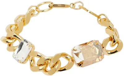 In Gold We Trust Paris Gold Xl Chain Bracelet