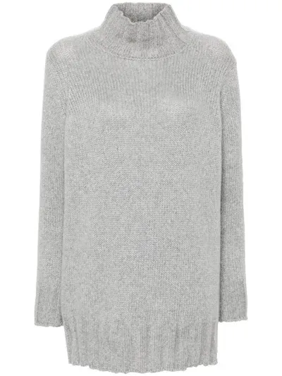 Incentive! Cashmere Cashmere Sweater In Grey