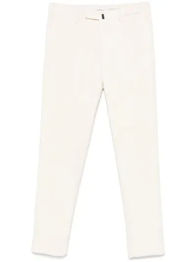 Incotex Corduroy Trousers In Neutrals