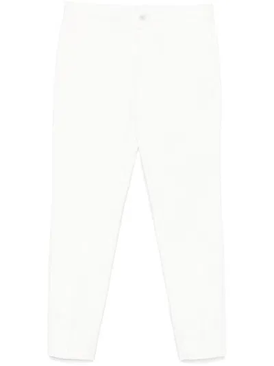 Incotex Cotton Chinos In White