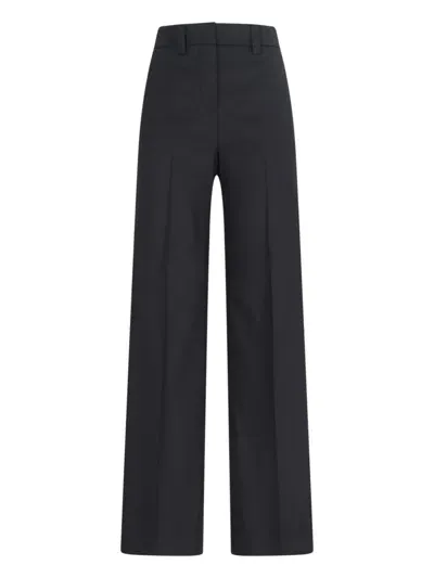 Incotex Flared Pants In Black