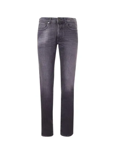 Incotex Jeans  Blue Division In Grey