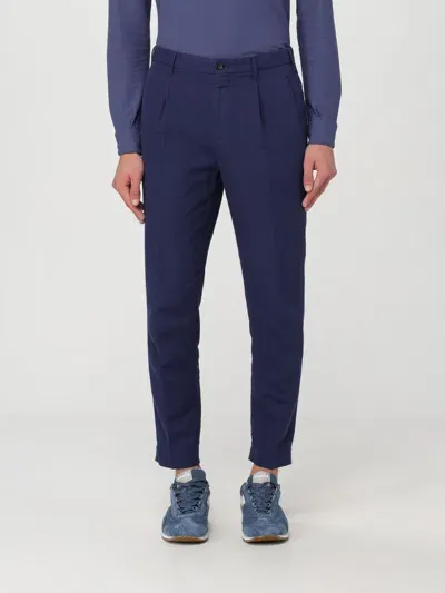 Incotex Trousers  Men In Blue