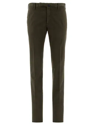 Incotex Pattern 30 Trousers Green