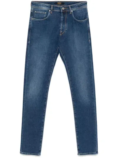 Incotex Straight-leg Jeans In Blue