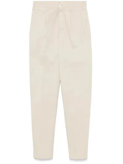 Incotex Slim Chinos In Neutrals