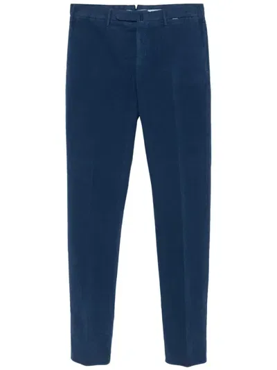 Incotex Slim-cut Trousers In Blue