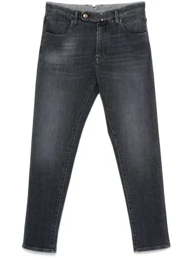 Incotex Slim-fit Jeans In Grey