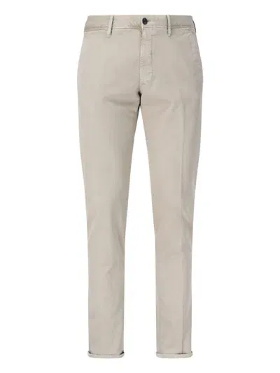 Incotex Slim Pants In Crema