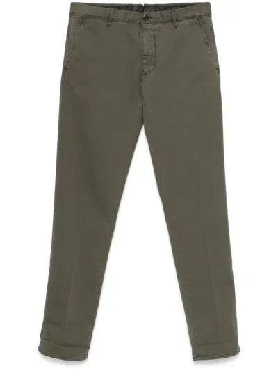 Incotex Straight-leg Trousers In Green