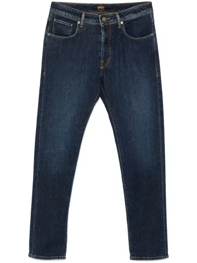 Incotex Tapered Jeans In Blue